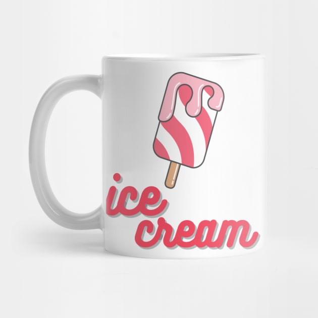 Cute Ice Cream Art by Moshi Moshi Designs